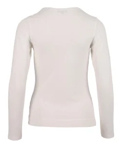 Dames longsleeve ecru