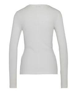 Dames longsleeve ecru