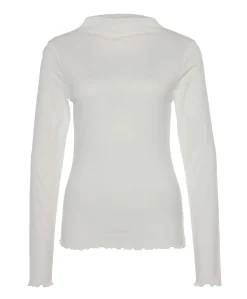 Dames longsleeve ecru