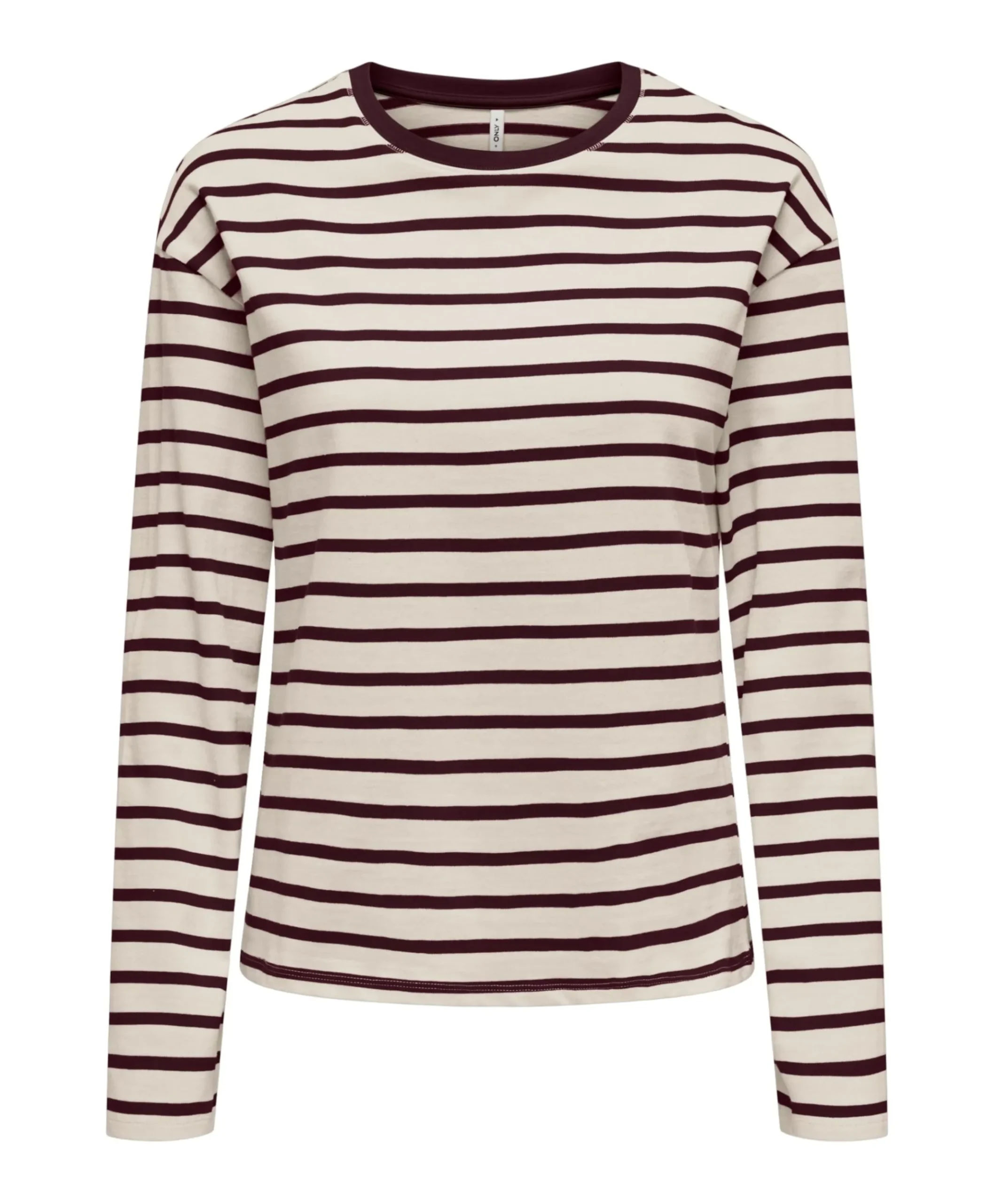 Dames longsleeve ecru