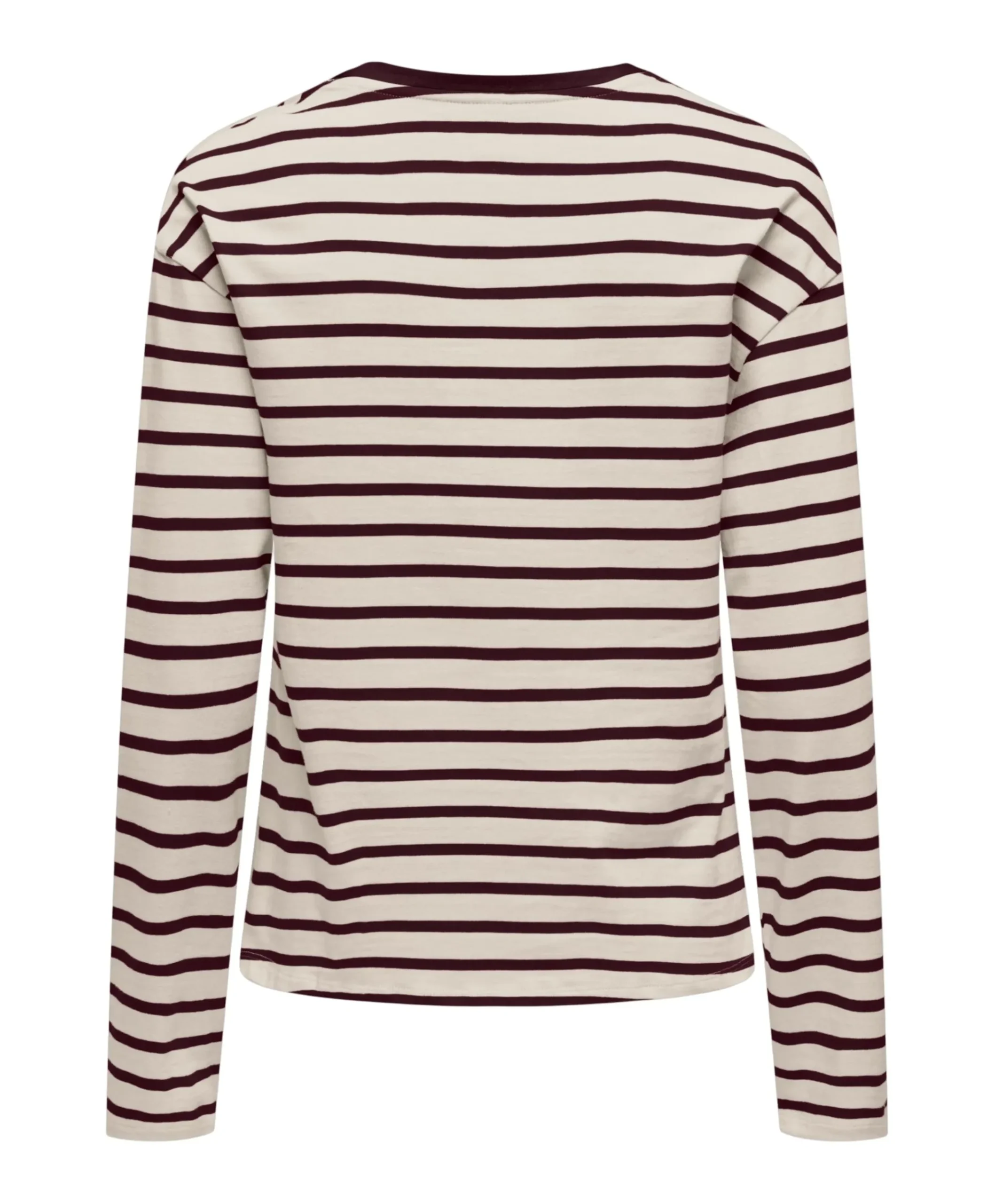 Dames longsleeve ecru