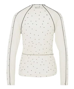 Dames longsleeve ecru