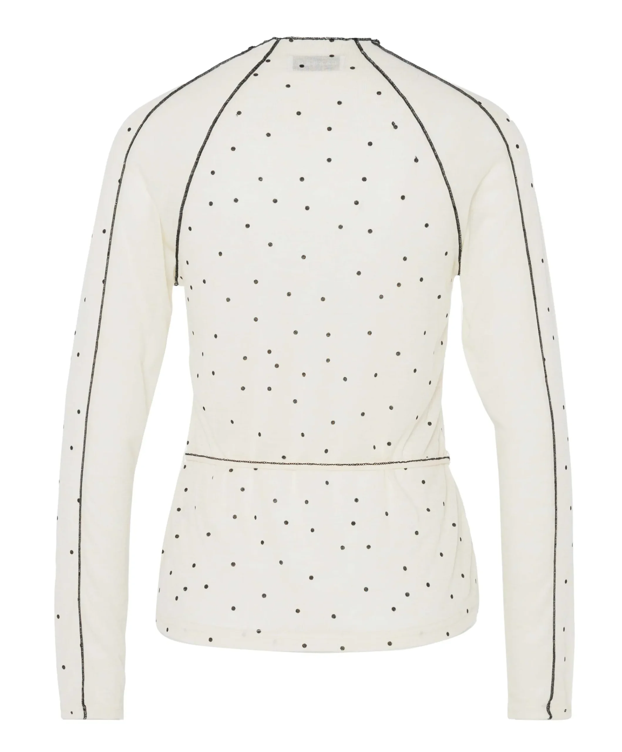 Dames longsleeve ecru