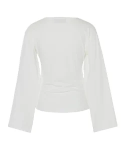 Dames longsleeve ecru