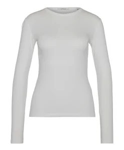 Dames longsleeve ecru