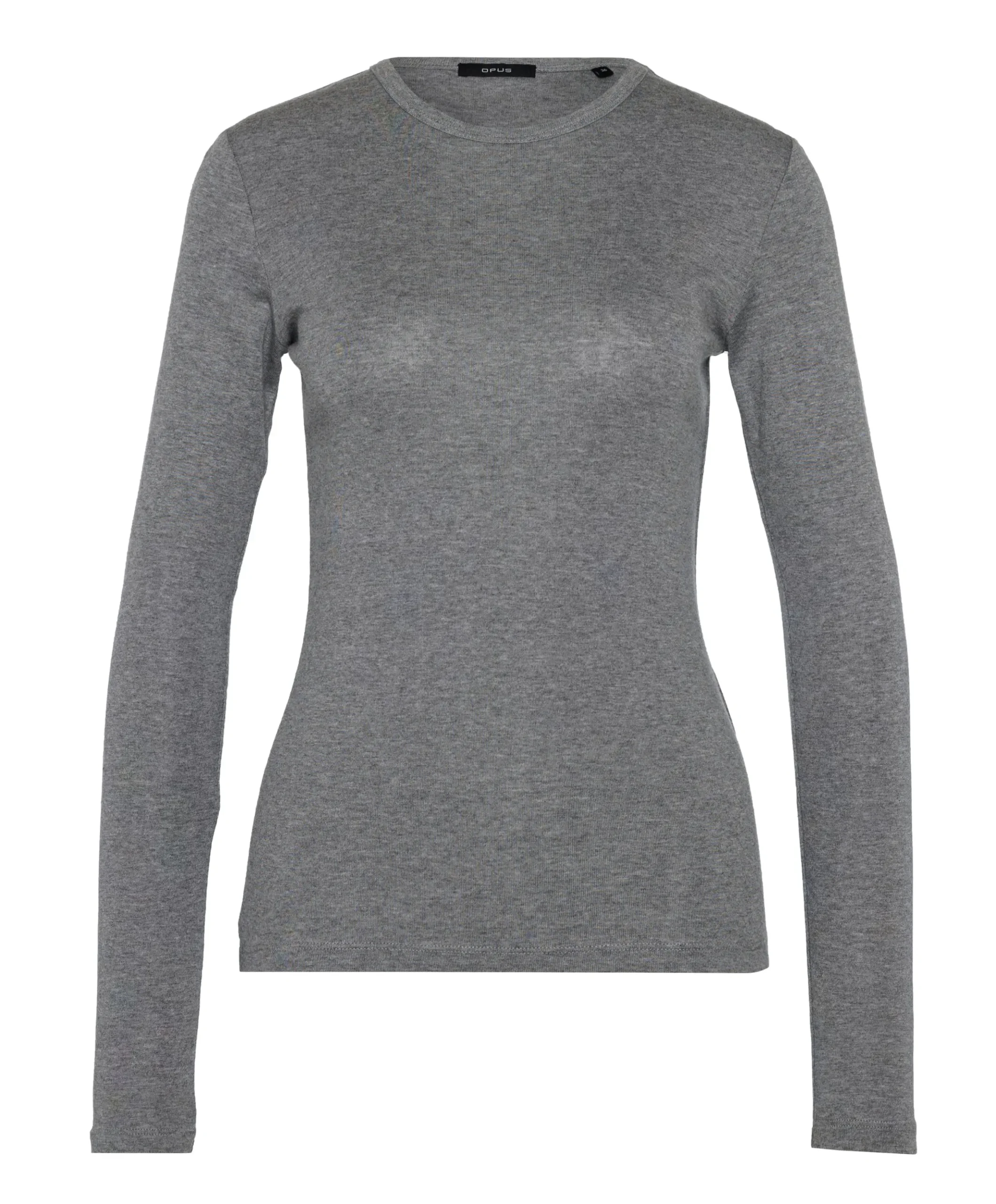 Dames longsleeve grijs