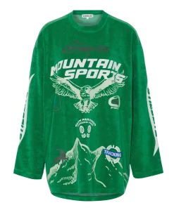 Dames longsleeve groen