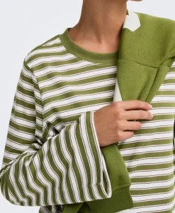 Dames longsleeve groen
