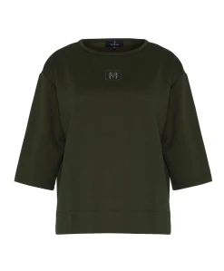 Dames longsleeve groen