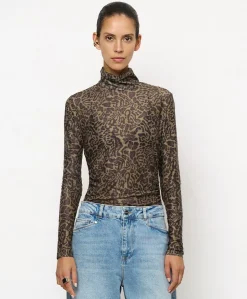 Dames longsleeve groen