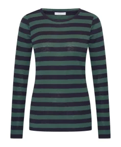 Dames longsleeve groen