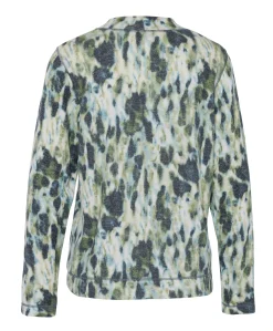 Dames longsleeve groen