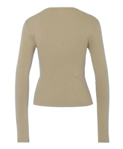 Dames longsleeve groen