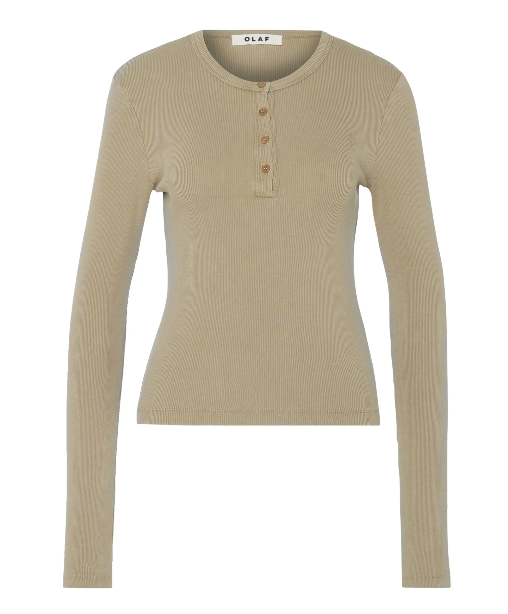 Dames longsleeve groen