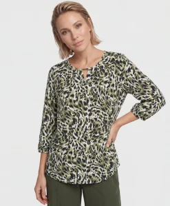 Dames longsleeve groen