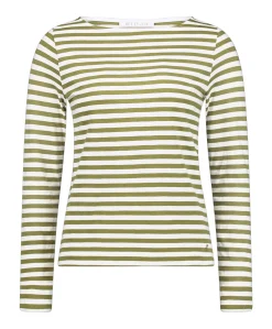 Dames longsleeve groen