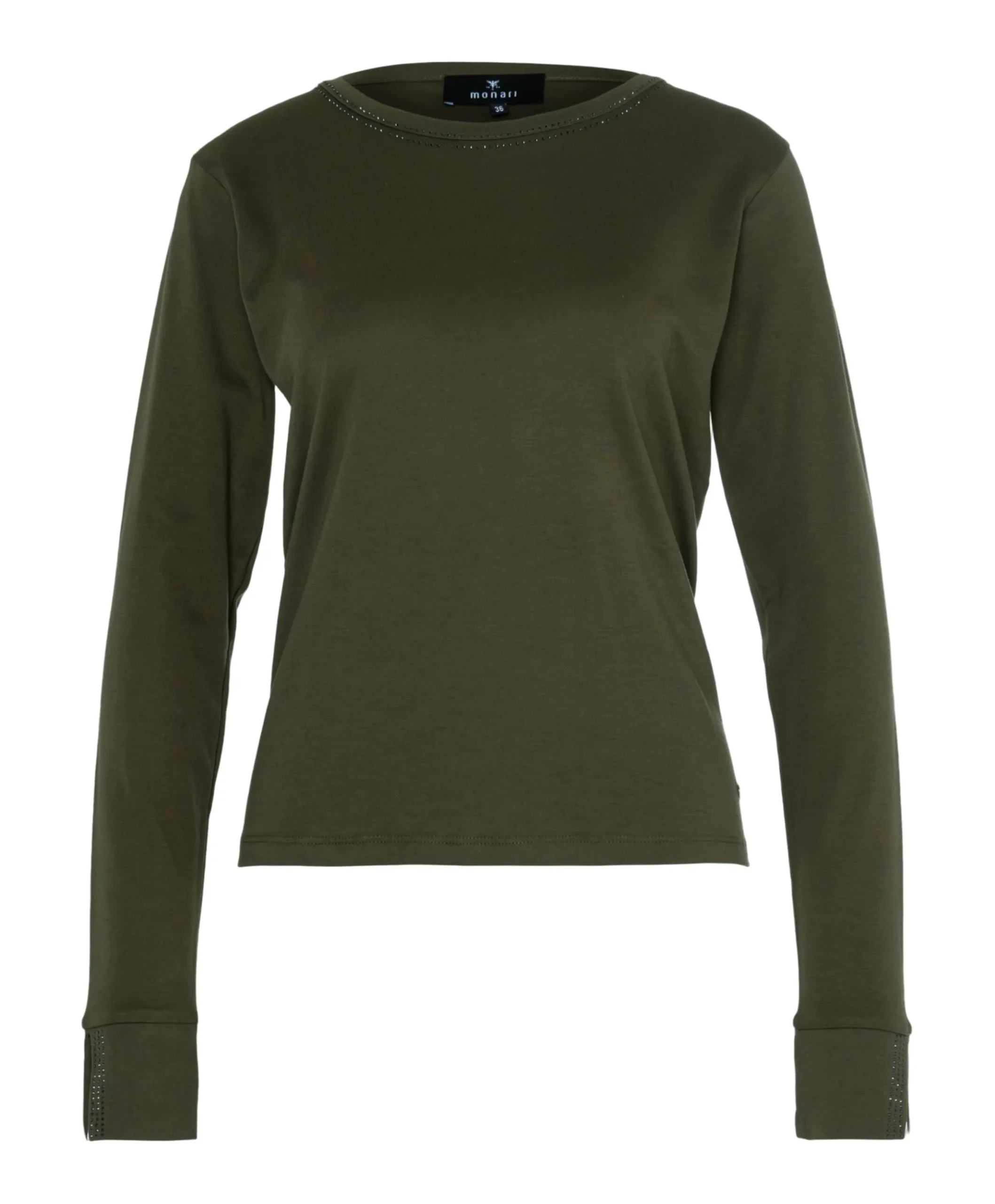 Dames longsleeve groen