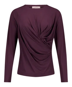 Dames longsleeve paars