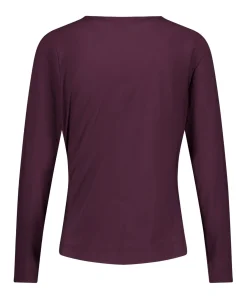 Dames longsleeve paars
