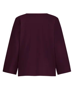 Dames longsleeve paars