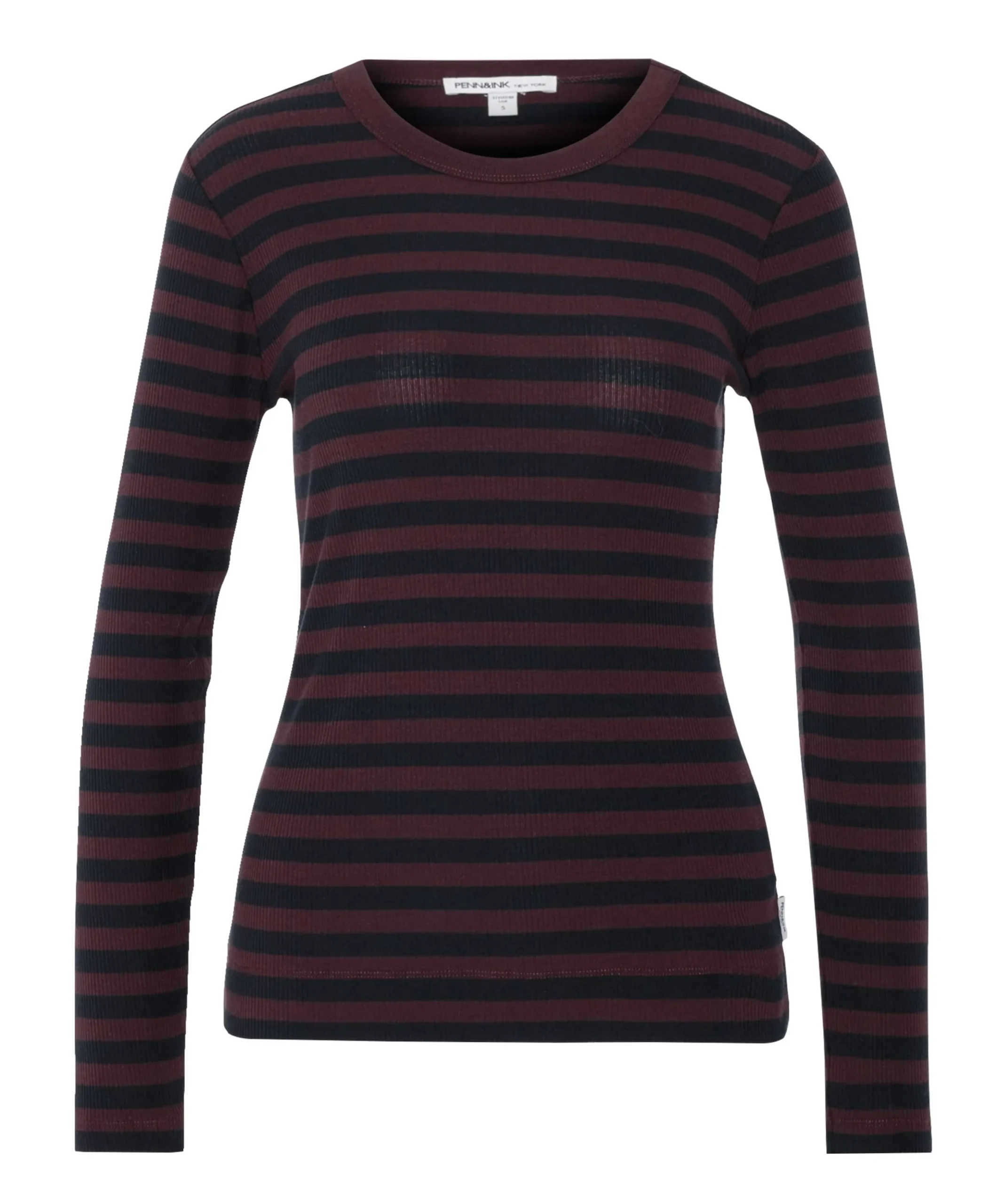 Dames longsleeve paars