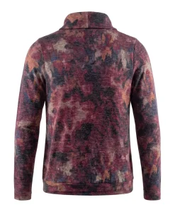 Dames longsleeve rood