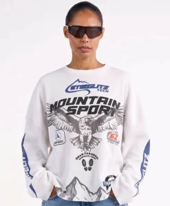 Dames longsleeve wit