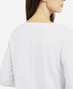 Dames longsleeve wit