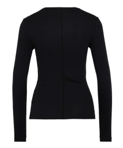 Dames longsleeve zwart
