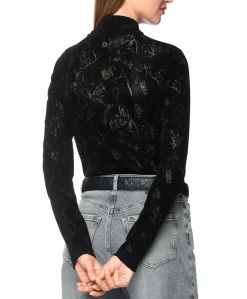 Dames longsleeve zwart