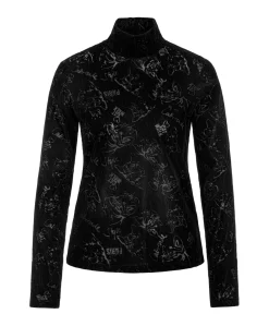 Dames longsleeve zwart