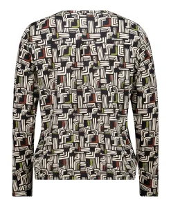 Dames longsleeve zwart