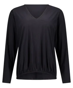 Dames longsleeve zwart