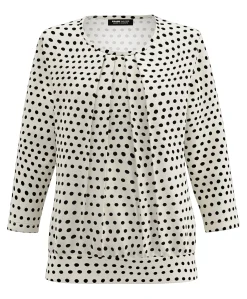 Dames longsleeve zwart