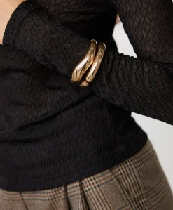 Dames longsleeve zwart
