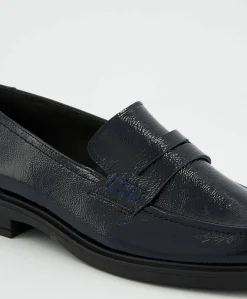 Dames mocassins blauw
