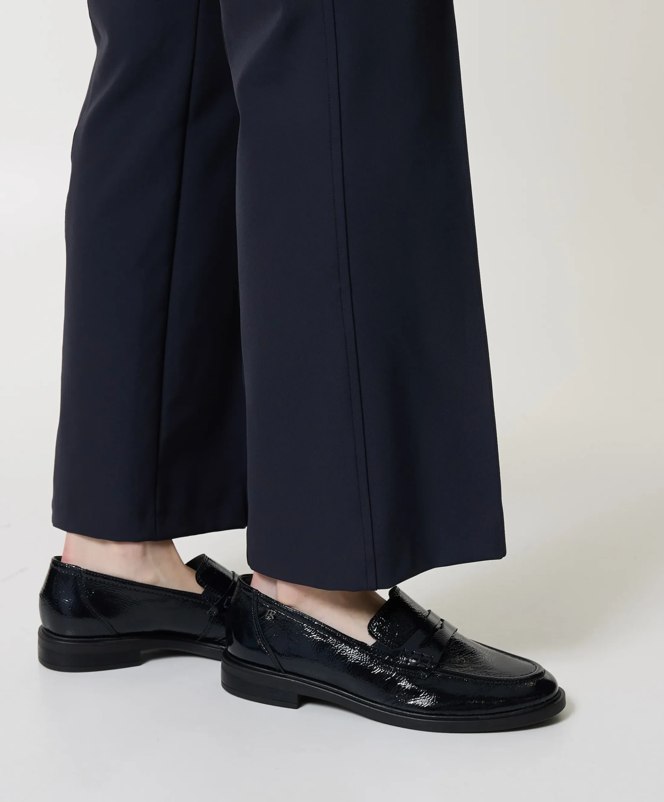Dames mocassins blauw