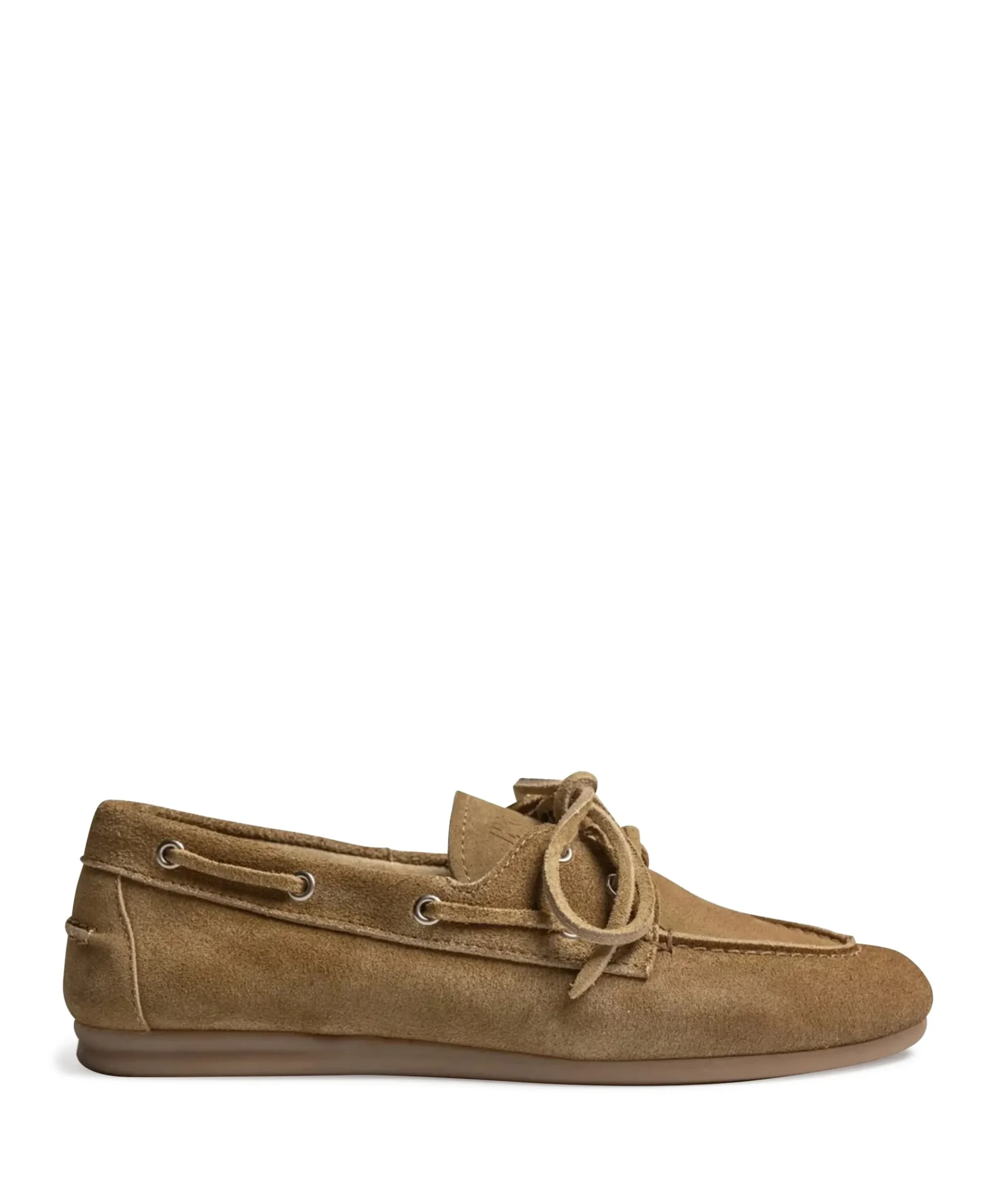 dames mocassins bruin