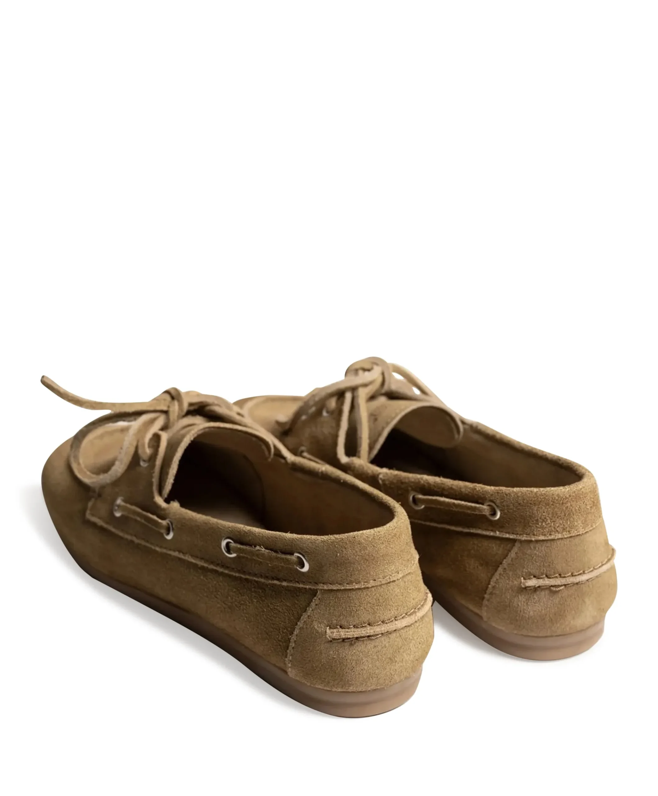 dames mocassins bruin