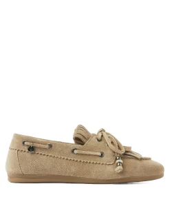 Dames mocassins June Loua beige