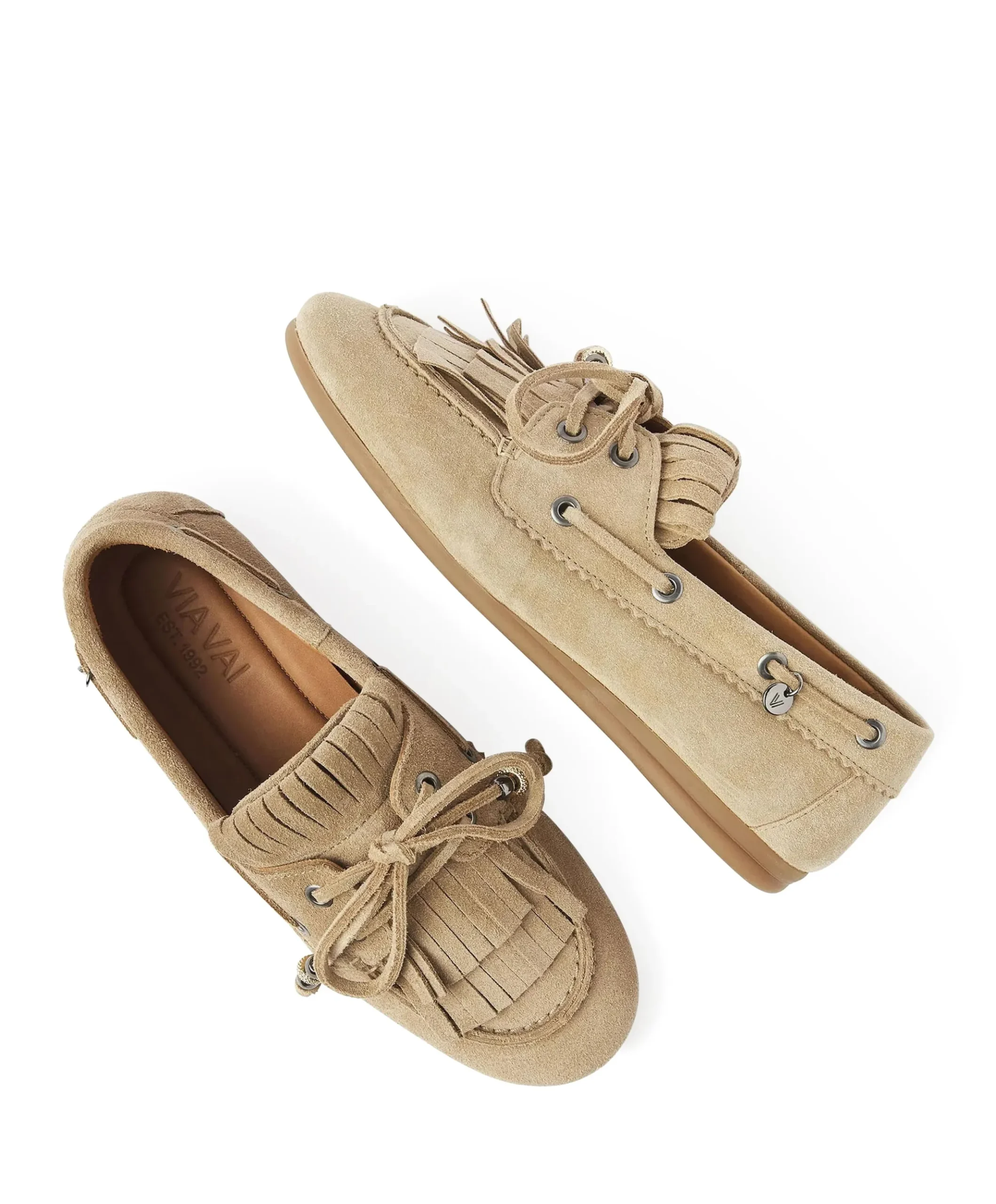Dames mocassins June Loua beige