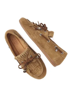 Dames mocassins June Loua bruin