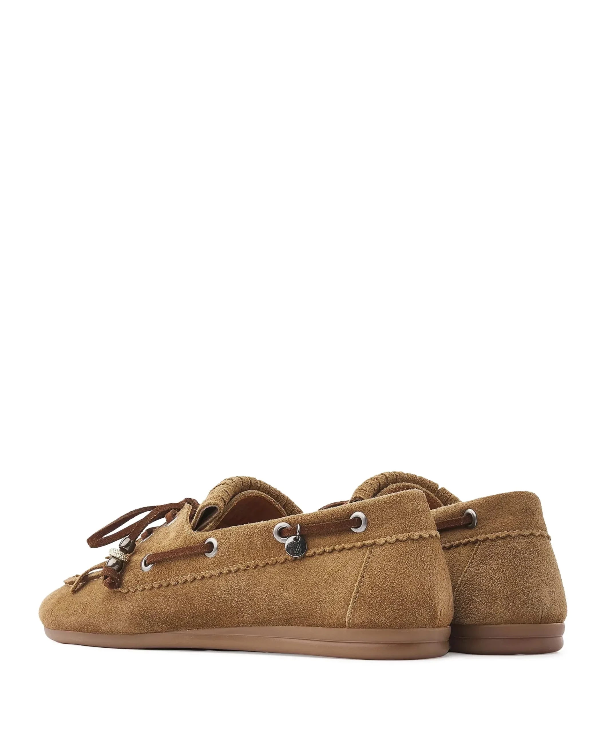 Dames mocassins June Loua bruin