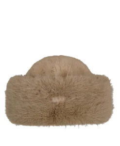 Dames muts beige