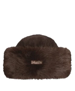Dames muts bruin