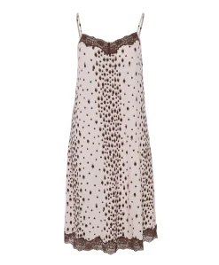 Dames nachthemd beige