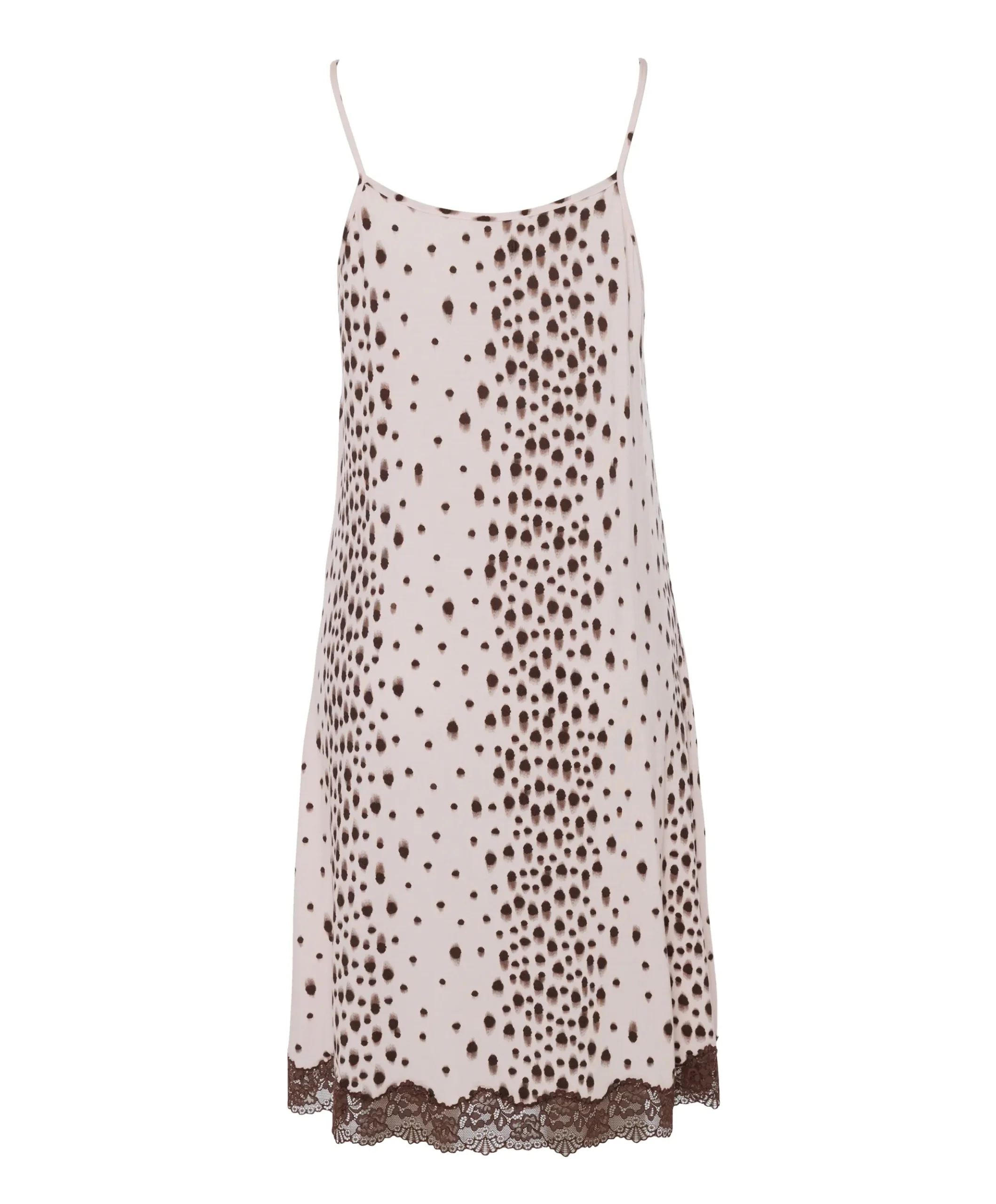 Dames nachthemd beige