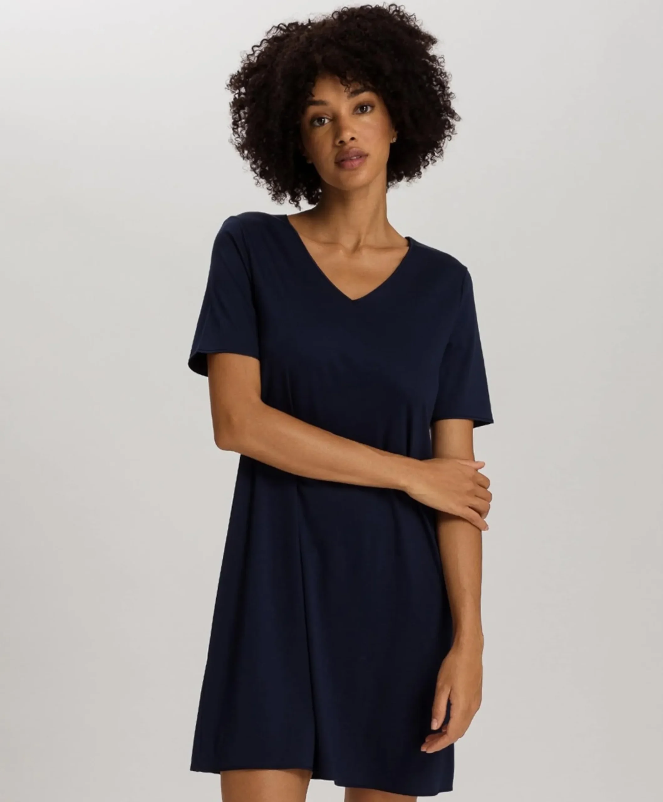 Dames nachthemd blauw