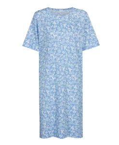 Dames nachthemd blauw