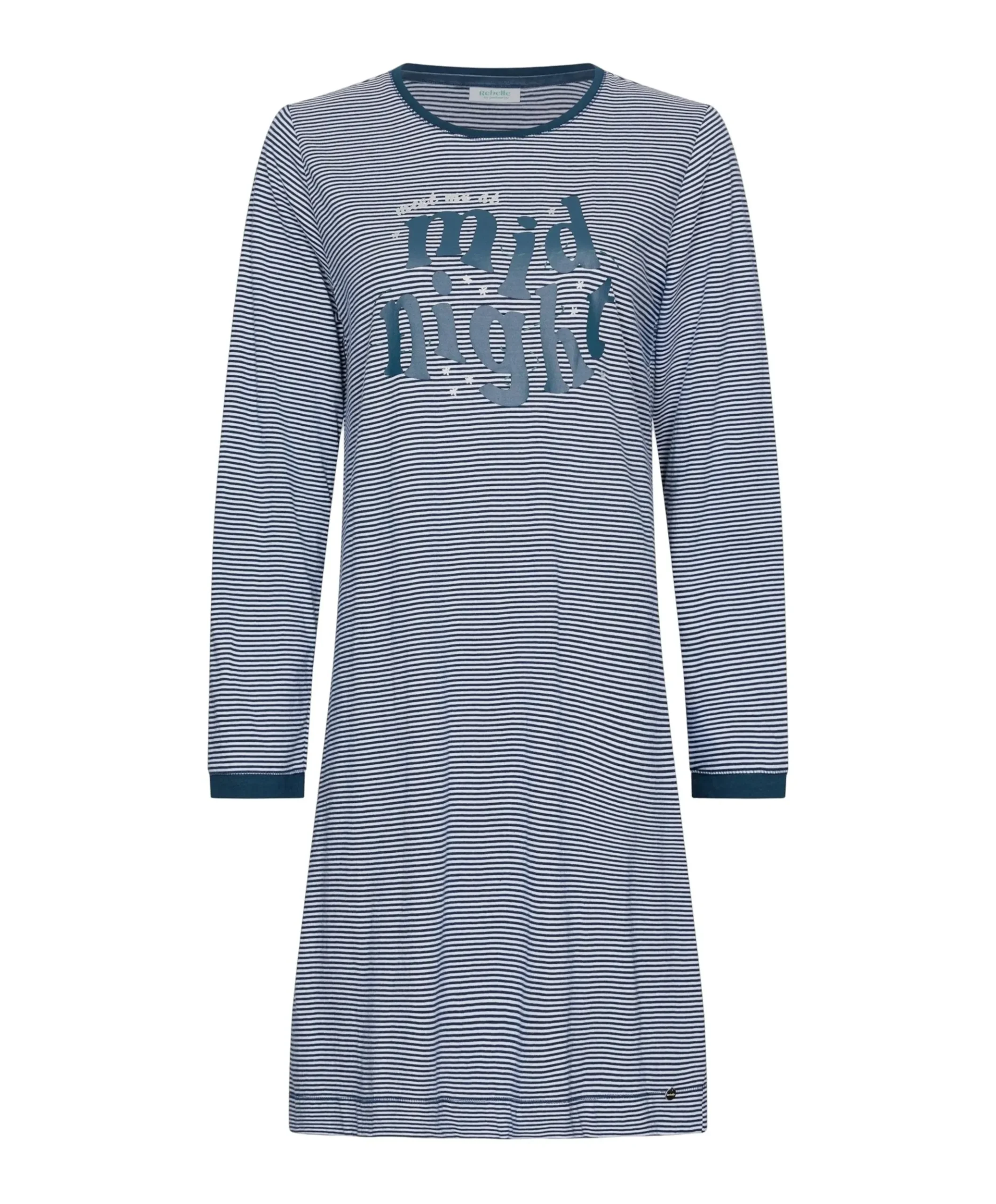 Dames nachthemd blauw